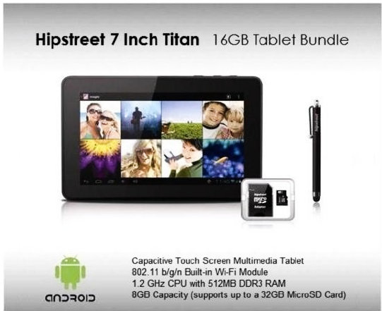 Hipstreet 7 Inch Tablet